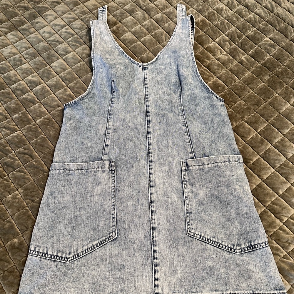 Amazon Women's Denim Dress - Light Blue